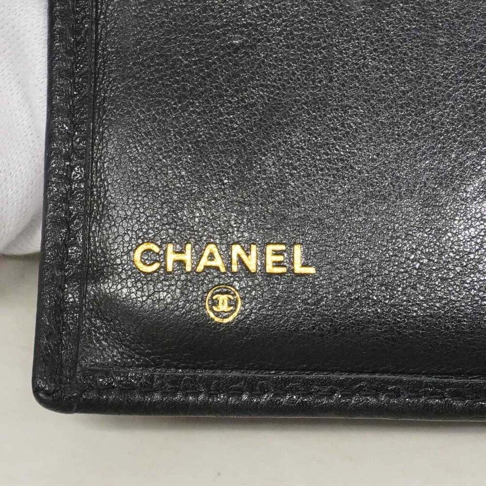CHANEL Black Caviar Leather Wallet - Picture 5 of 9